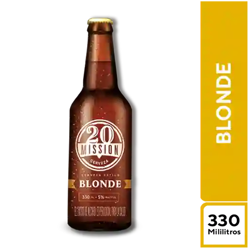 20 Mission Blonde 330 ml