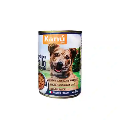 Kanu Alimento para Perro Receta con Pollo