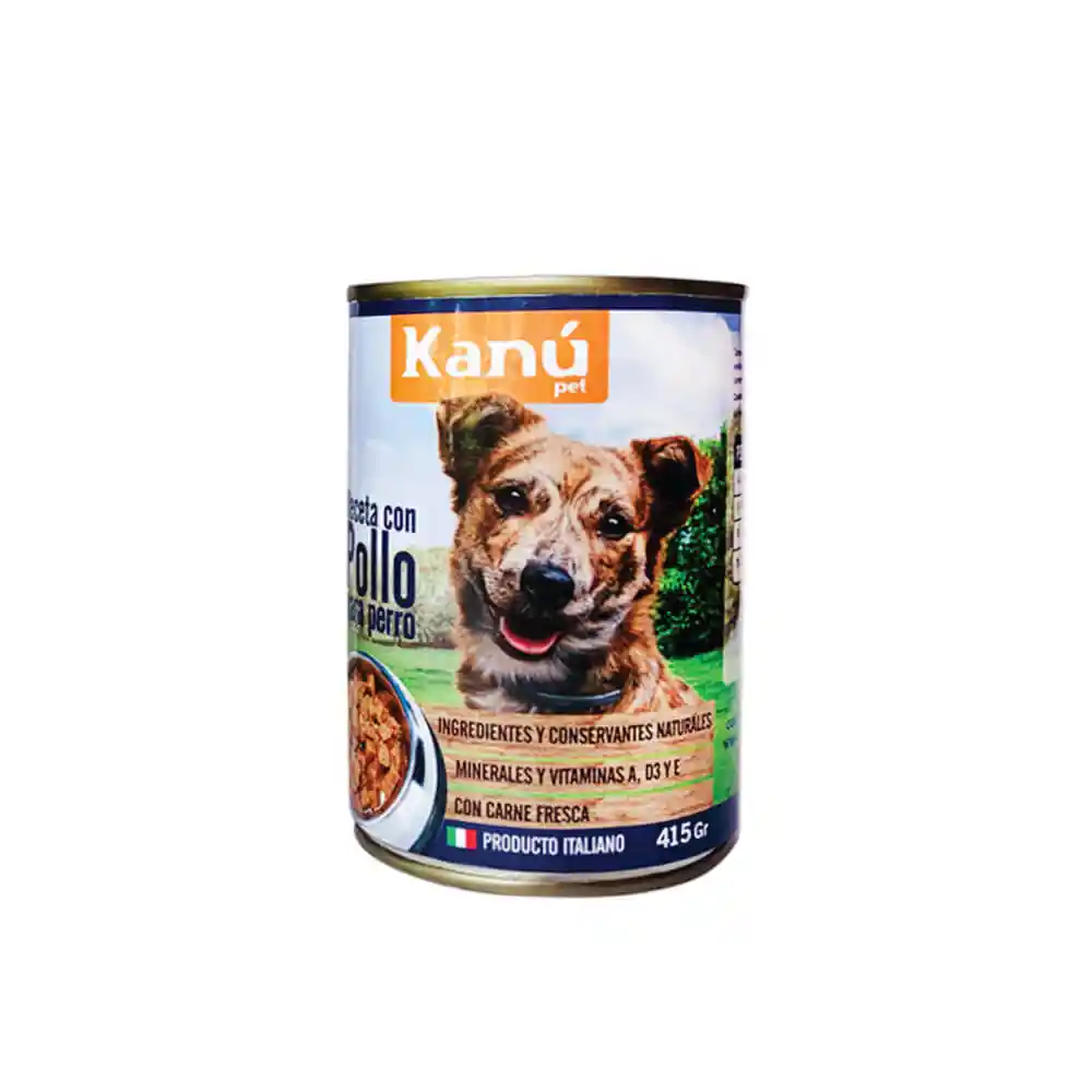 Kanu Alimento para Perro Receta con Pollo