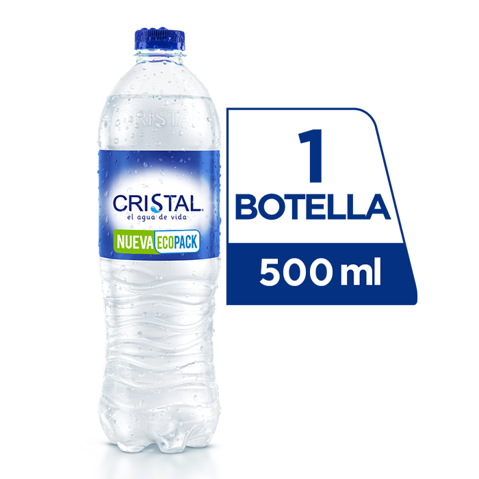 Agua Cristal sin Gas 500 ml