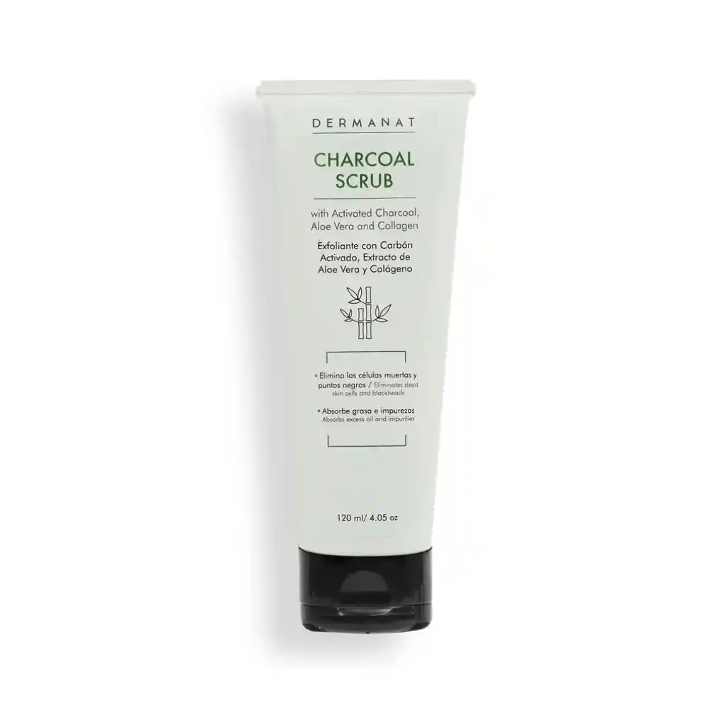 exFoliante con carbon activado