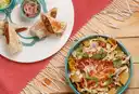 Combo Burros y Chilaquiles