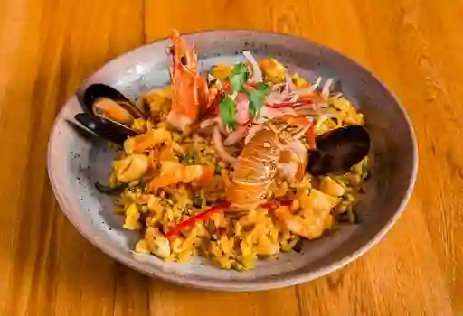 Arroz Bachiche de Mariscos