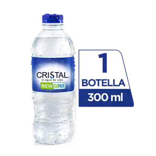 Agua Cristal Natural 300 ml