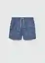 Short Bañador Caracol Navy Talla L Hombre Mango