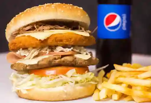 Hamburguesa Marioneta