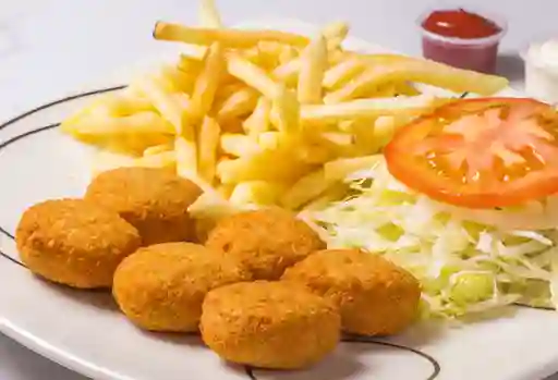 Nuggets de Pollo Apanados