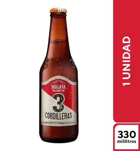 3 Cordilleras Mulata Roja 330 ml