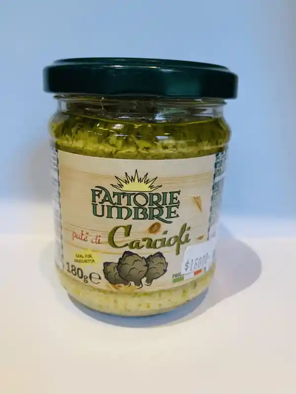 Fattorie Umbre Pate De Alcachofas 180 G