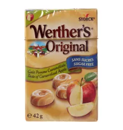 Dulces Werther`s De Caramelo Sin Azúcar 42 g