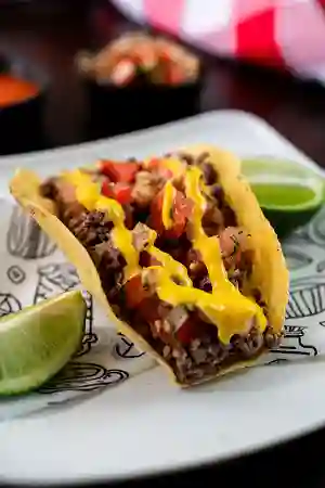 Taco de Carne Molida.