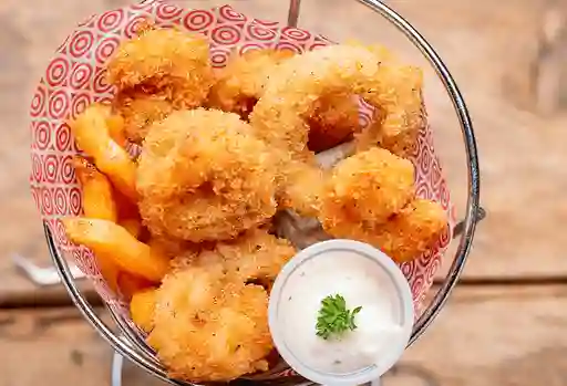 Mix de Calamares y Camarones Crispy