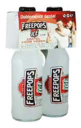 Freepops Coctel Ice X 2 Unidades