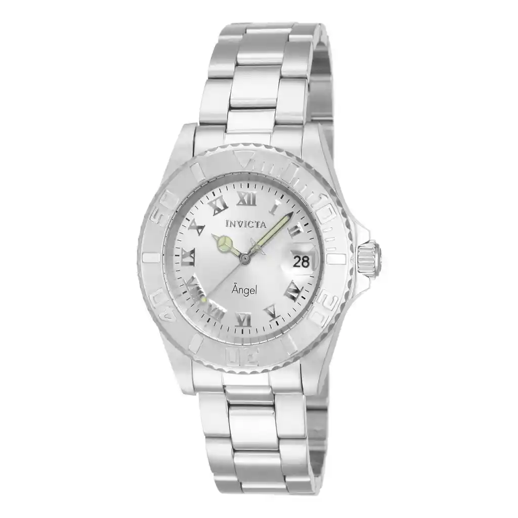 Invicta Reloj Angel Para Mujer 40 mm Plateado