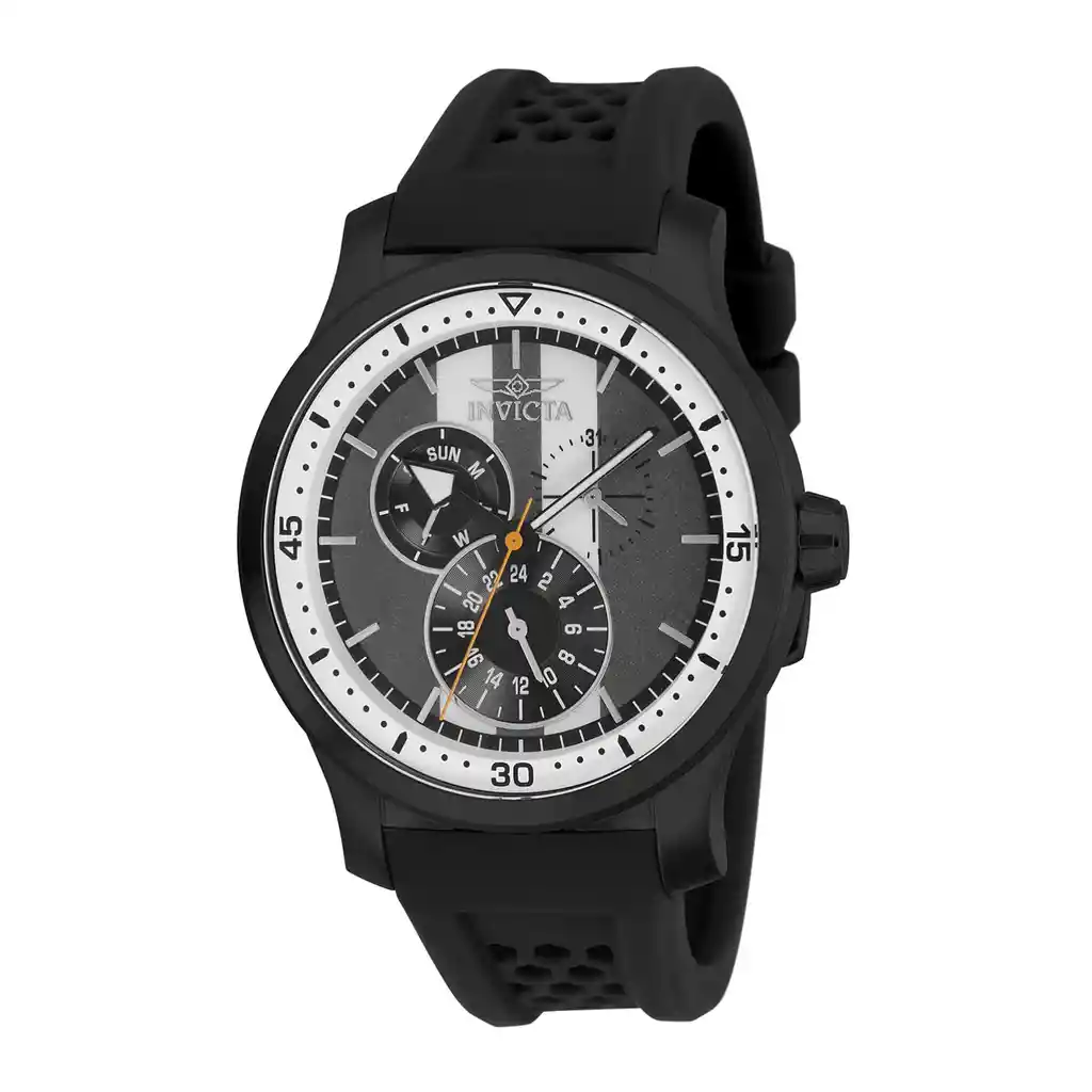 Reloj Invicta S1 Rally 45 mm para Hombre Silicona Negro 