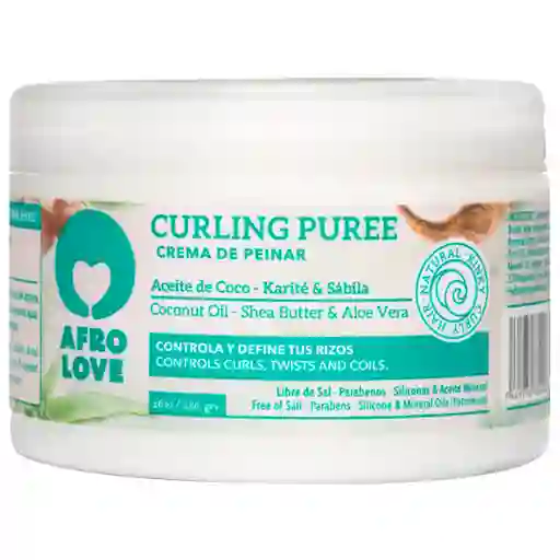 Afro Love Crema De Peinar (Curling Puree) 450 Gr
