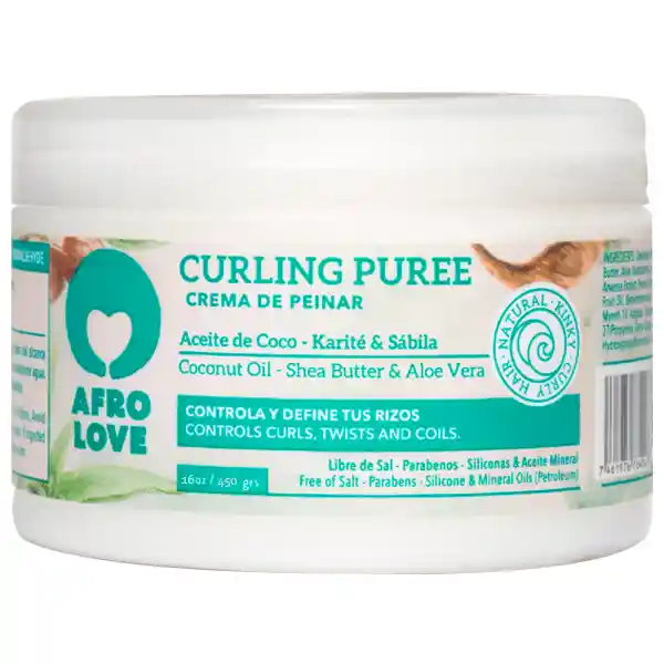 Afro Love Crema De Peinar (Curling Puree) 450 Gr