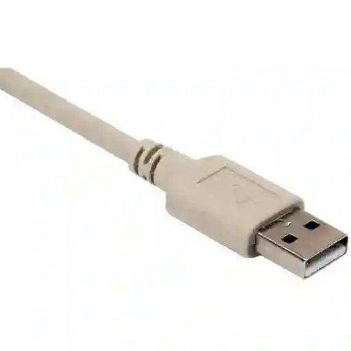 Cable Usb a Usb de 1.8 m Con Conectores Niquelados