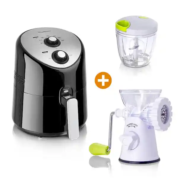 Combo de Cocina Chef Master Freidora+Molino+Maxi Cortador 3 U