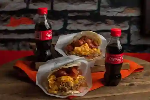 2x1 Arepa Huquejaca + Bebidas