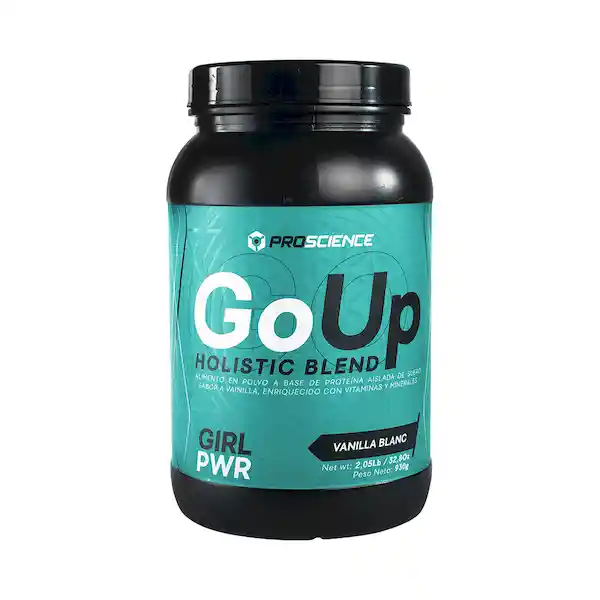 Go Up Alimento en Polvo Proteína Sabor Vainilla Holistic Blend Girl