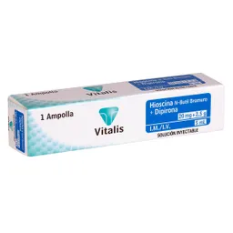 Vitalis Solución Inyectable (20 mg / 2.5 g)