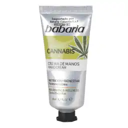 Babaria Crema de Manos con Aceite de Cannabis