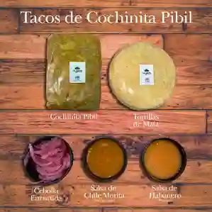 Tacos de Cochinita Pibil para Hacer en Casa por Libra