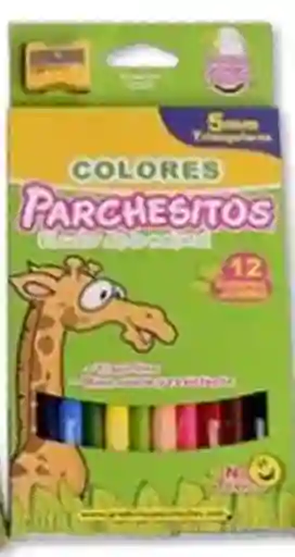 Parchesitos Colores 5 mm Largos