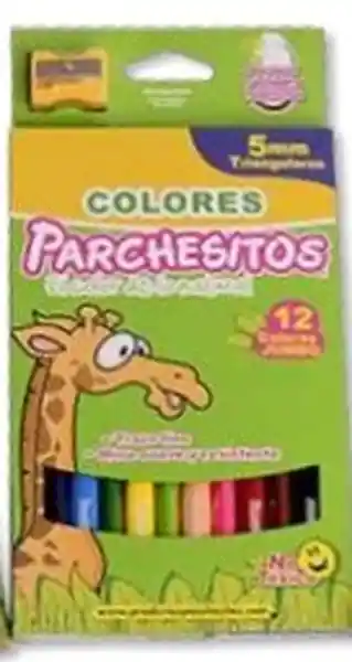 Parchesitos Colores 5 mm Largos
