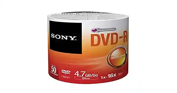 Sony DVD R 4.7 gb 16x Bulk