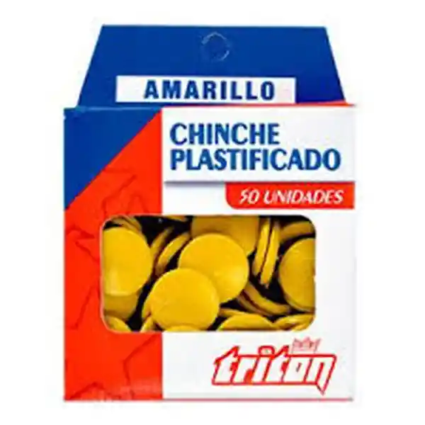 Tritón Chinche Amarillo Plastificado