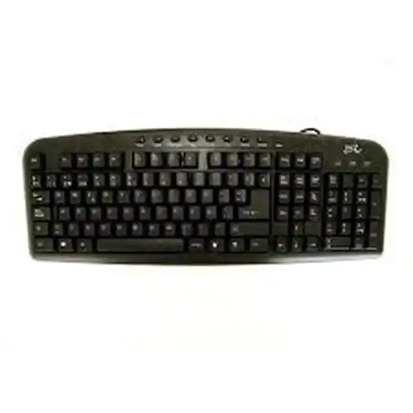 Star Tec Teclado Multimedia USB EK2818 Negro