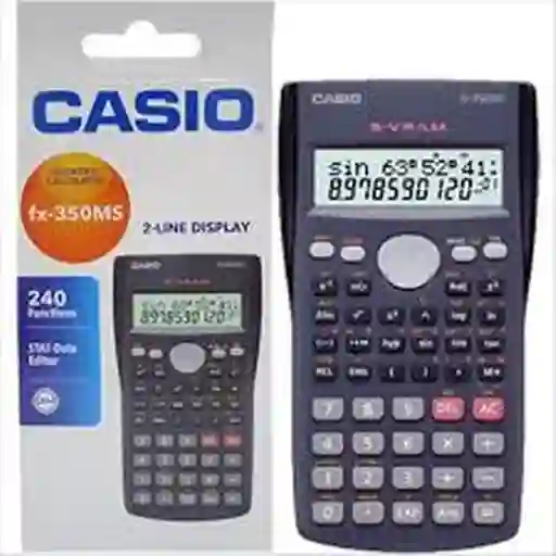 Casio Calculadora Científica FX350MS