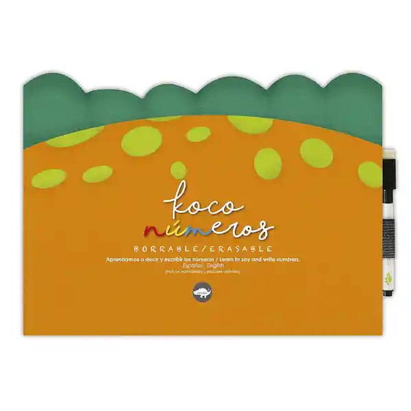 Libro Borrable Koco Números