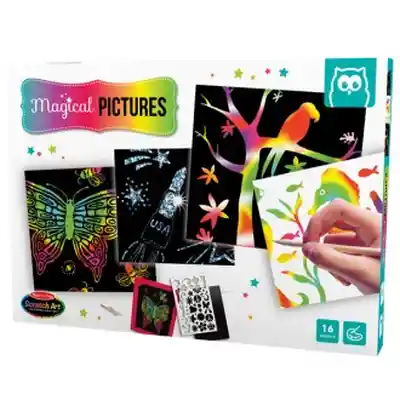 Set de Dibujo Magical Pictures Deluxe Scratch Art Set