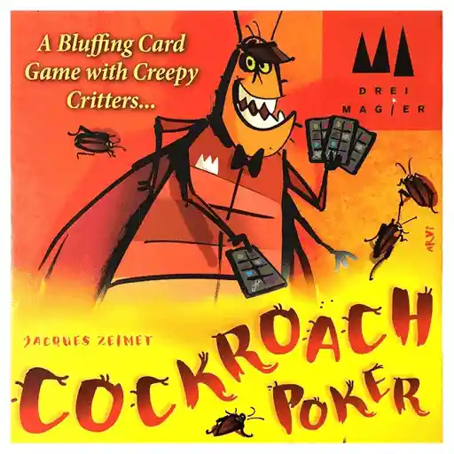 Juego Cockroach Poker Zoch Inglés