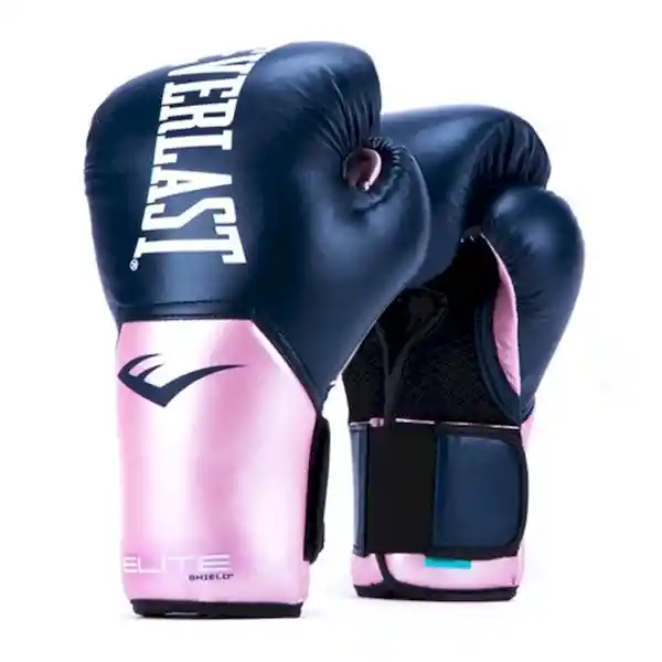 Everlast Guante de Box Elite Pink/Navy 10 Oz