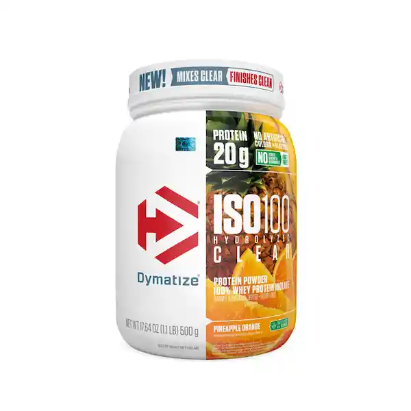 Iso 100 Proteína En Polvo Hydrolyzed Clear Pineapple 500 G