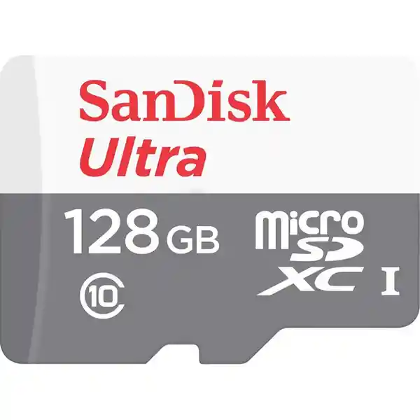 Sandisk Memoria Micro Sd Ultra 128Gb Clase 10 80Mbs