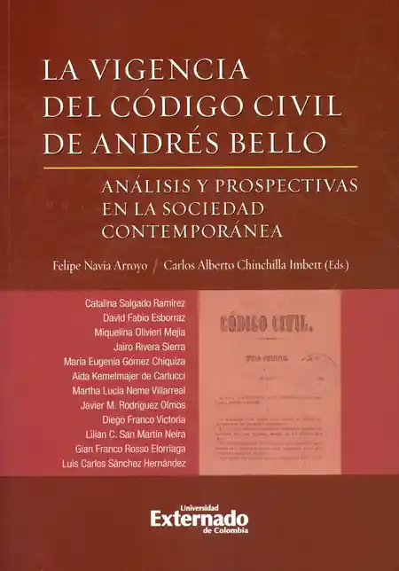 La vigencia del Código Civil de Andrés Bello