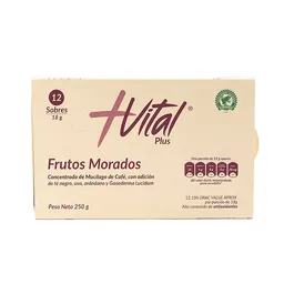 Vital Plus + Frutos Morados Caja X 12 Sobres