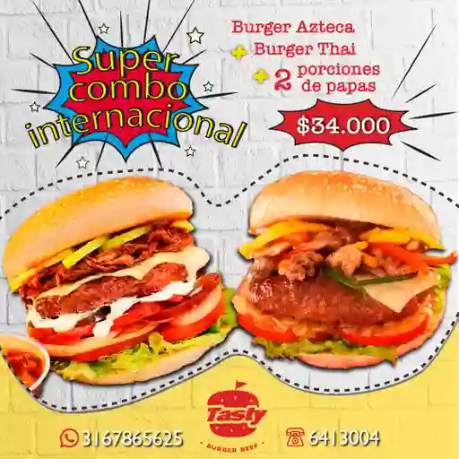 Combo 2 Burger Internacional