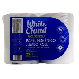 White Cloud Papel Higiénico Jumbo Roll 