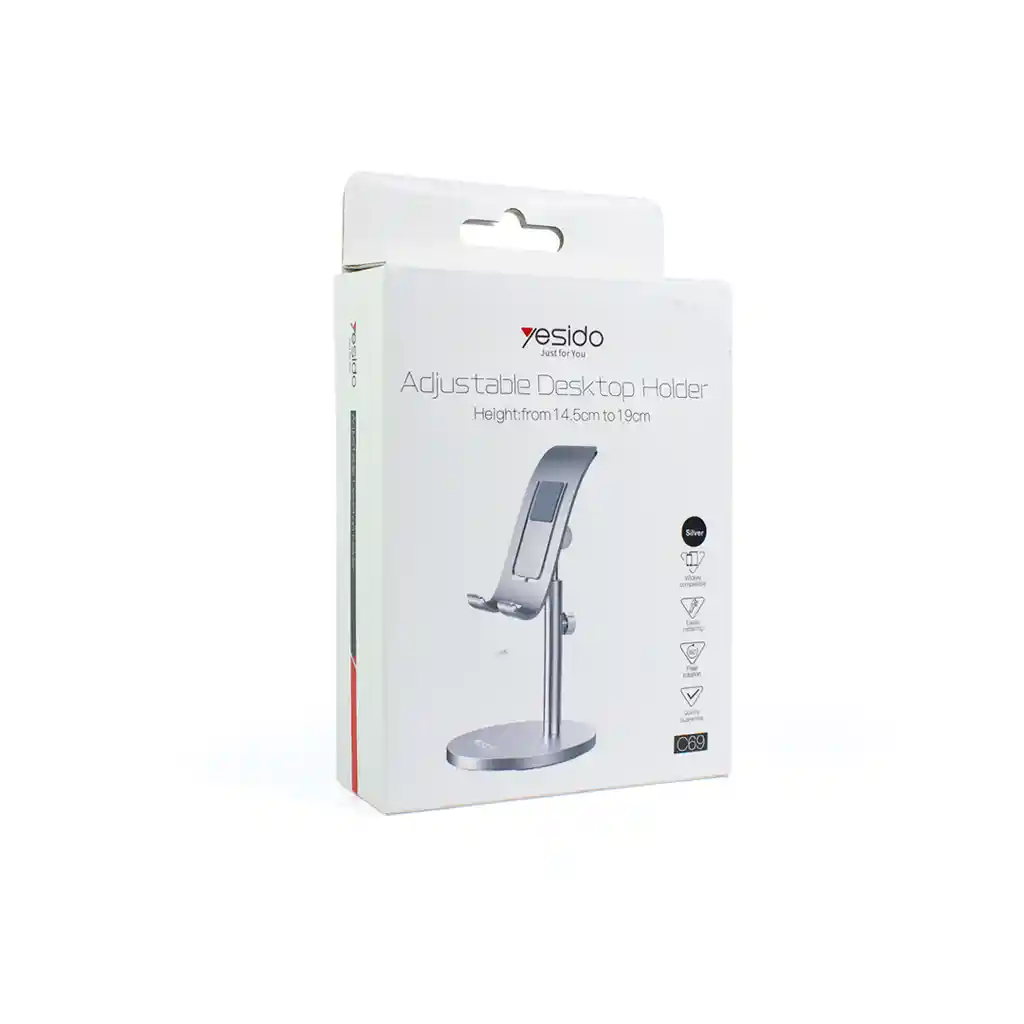 Adjustable desktop holder c69