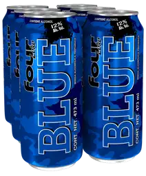 Four Loko Six Pack Blue Lata 473 Ml