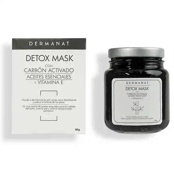 Dermanat Mascarilla Facial Detox Mask