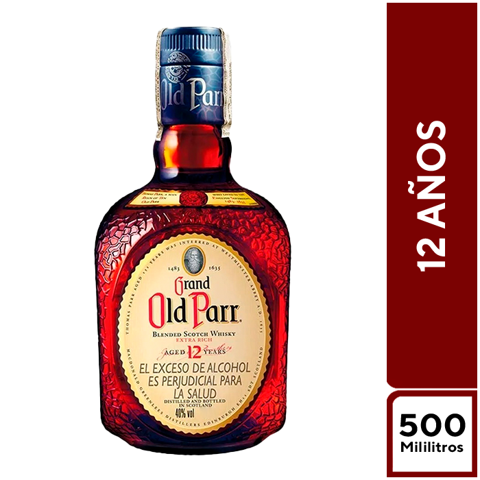 Old Parr 12 Años 500 ml