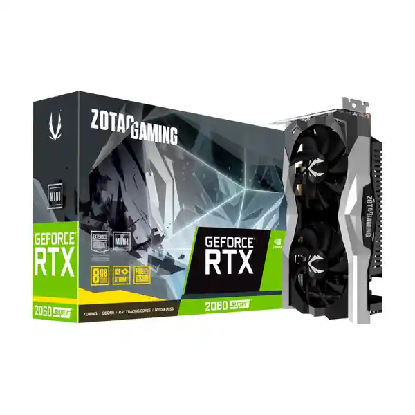 Tarjeta de Video Zotac Rtx2060 Super-Mini 8Gb Ddr6