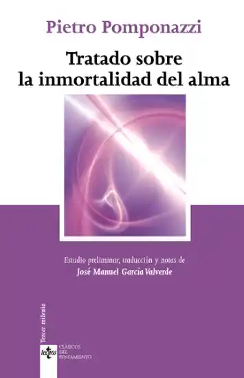 Tratado Sobre la Inmortalidad Del Alma - Pietro Pomponazzi